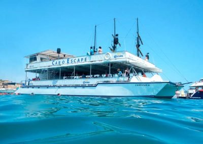 Snorkeling Tours Cabo San Lucas in a Double Deck Catamaran Cruise