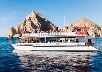 Snorkeling Tours Cabo San Lucas in a Double Deck Catamaran Cruise