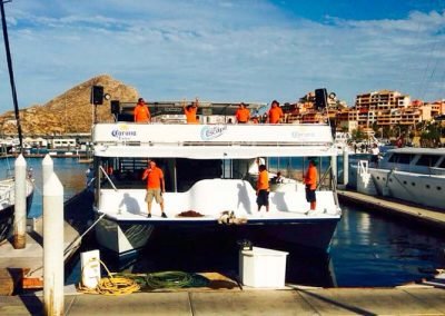 Snorkeling Tours Cabo San Lucas in a Double Deck Catamaran Cruise