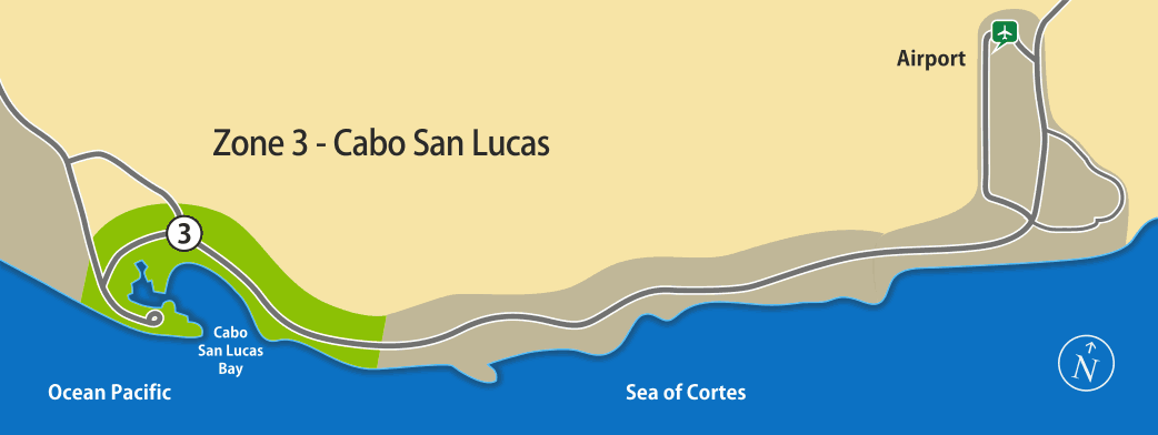 Zone 3 - Transportation to Cabo San Lucas area