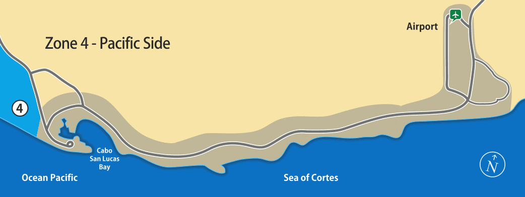 Zone 4 - Transportation to the Pacific Side area